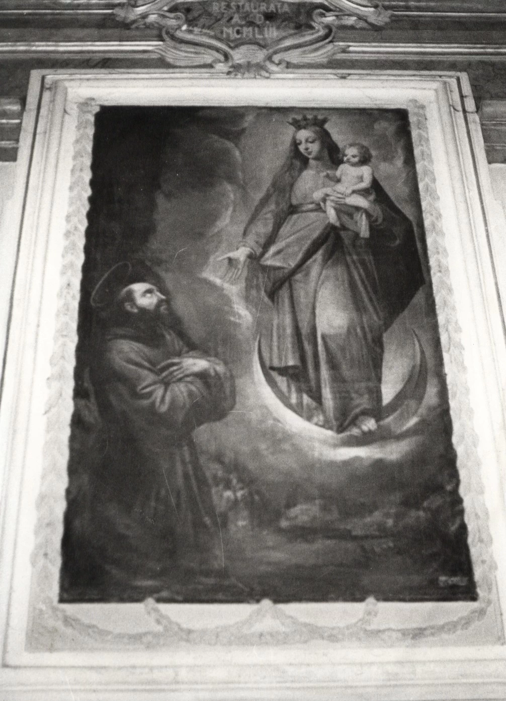 Madonna col Bambino e san Francesco - Luco dei Marsi, Aquila